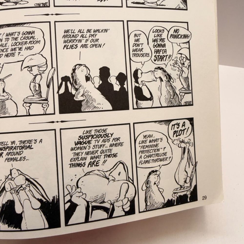 Bloom County Night of the Mary Kay Commandos Berke Breathed 1st Ed '89 Paperback - Picture 8 of 8